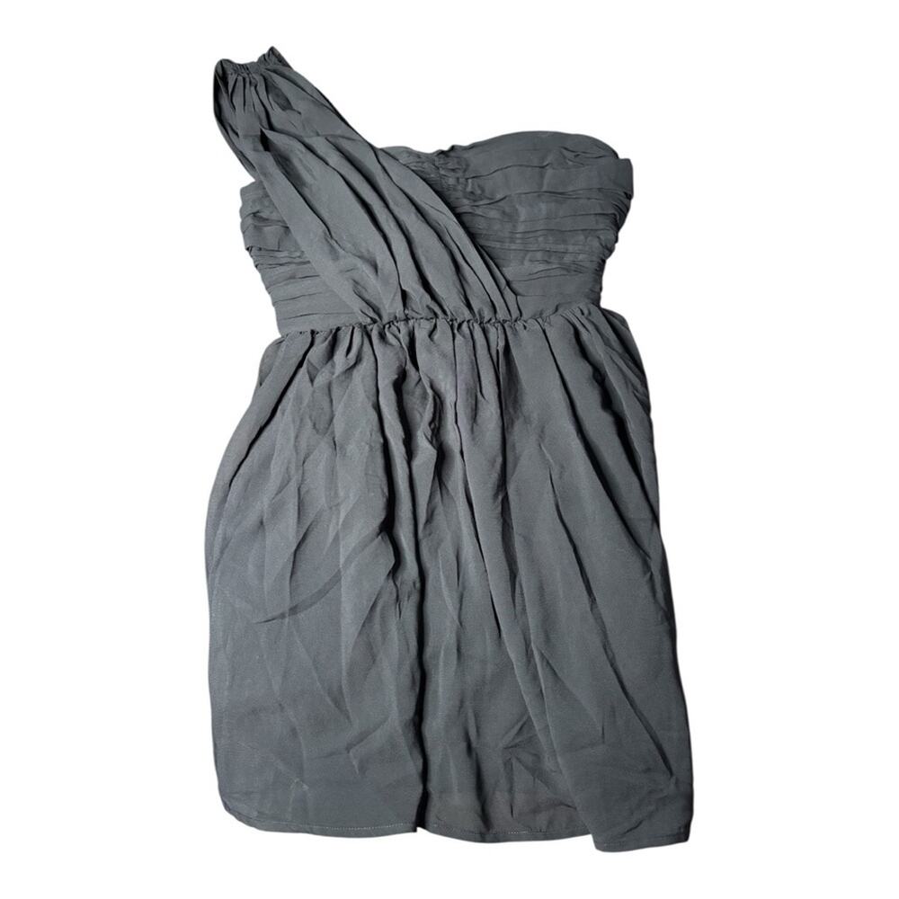 Guess Black Strapless Sweetheart Neck Mini Dress Medium